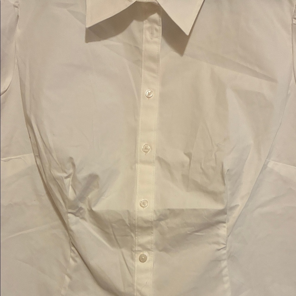 Wild Fable White Button Down Shirt - Picture 4 of 4